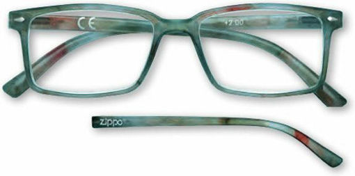 Picture of ZIPPO READING GLASSES +3.00 GREEN